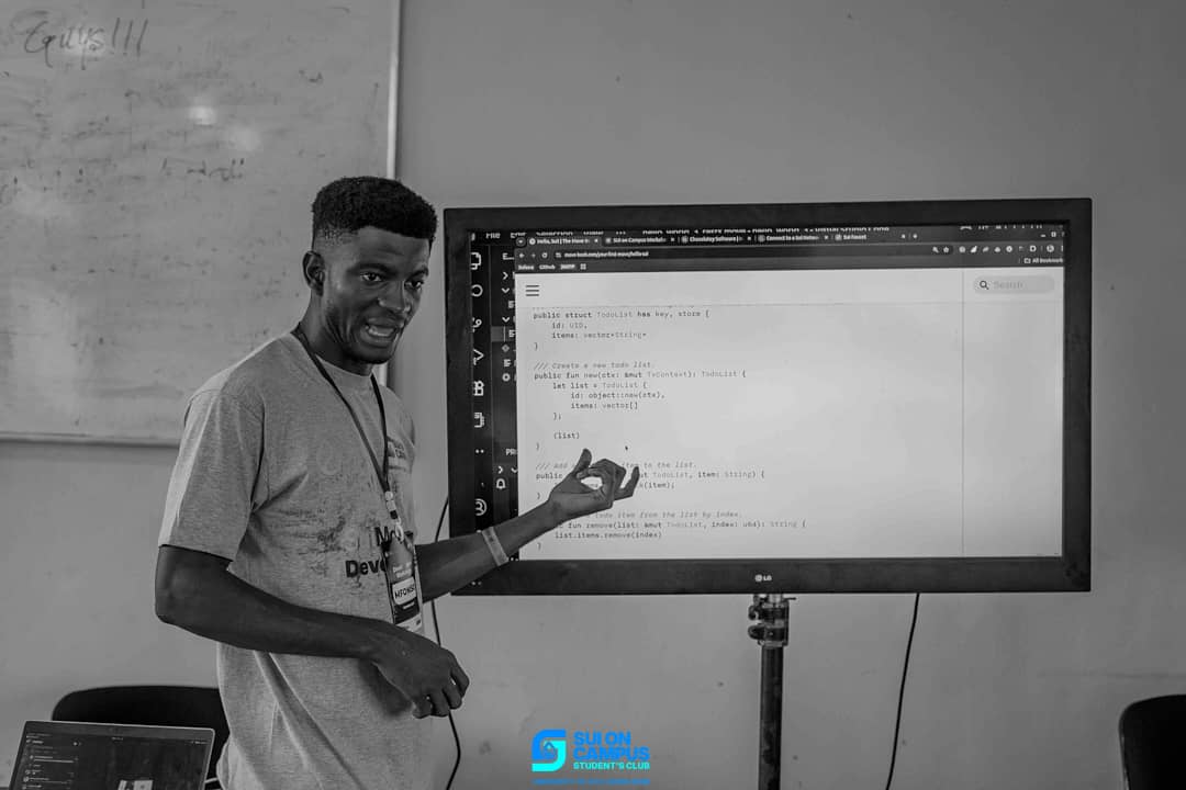 socscuniuyo's tweet photo. Meet our instructor!

He's always at every desk, ensuring no one is left behind.

Do you need this kind of hand-in-hand guidance?

Register for the Builders' Workshop here: https://t.co/hRYqQsmJ4B

See you tomorrow and on Saturday

#SuiDevsWorkshop #SOCSCUNIUYO #Sui https://t.co/TMia9FZYGA