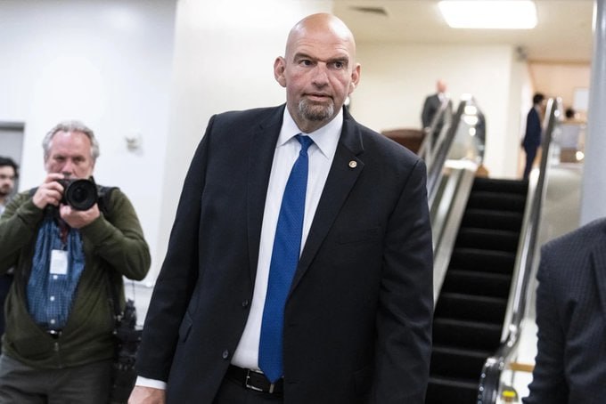 🚨BREAKING: Democratic Senator John Fetterman says “I’m not rooting against [President Trump] because if you're rooting against the President, you are rooting against the nation.”

Thoughts?