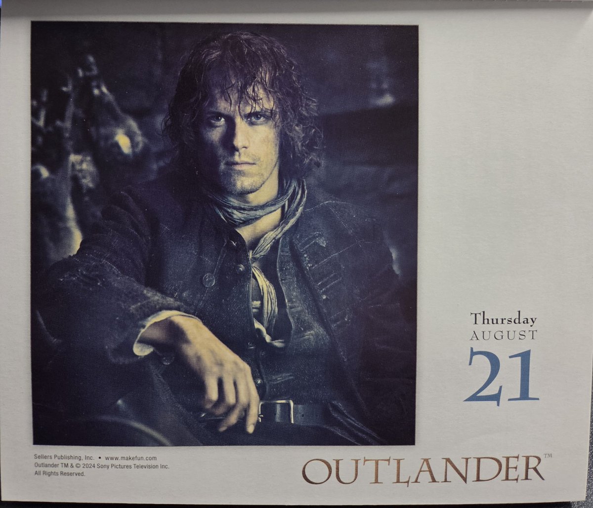 barbaramills1's tweet photo. #dailycalendar
August 21st 2025
#2025OutlanderCalendar
#Outlander
#JamieFraser #SamHeughan
#Dunbonnet #livesinacave
https://t.co/FeCd637hsX https://t.co/WljVaCGphi