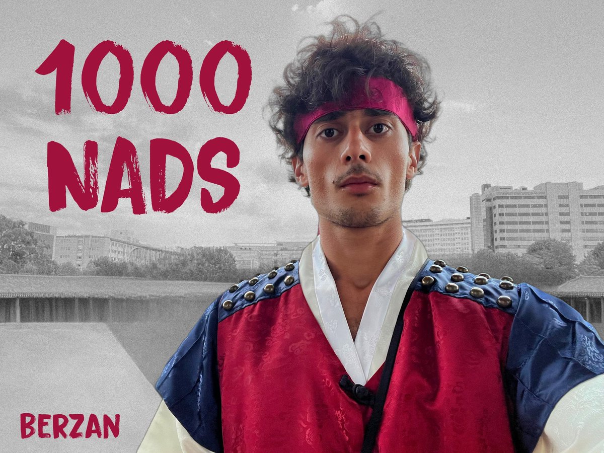 Who wants <a href="/berzan/"></a> 1000 Nads List? 
1. Like this tweet 
2. Comment your X username 
3. Repost 
You have less than 48 hours.