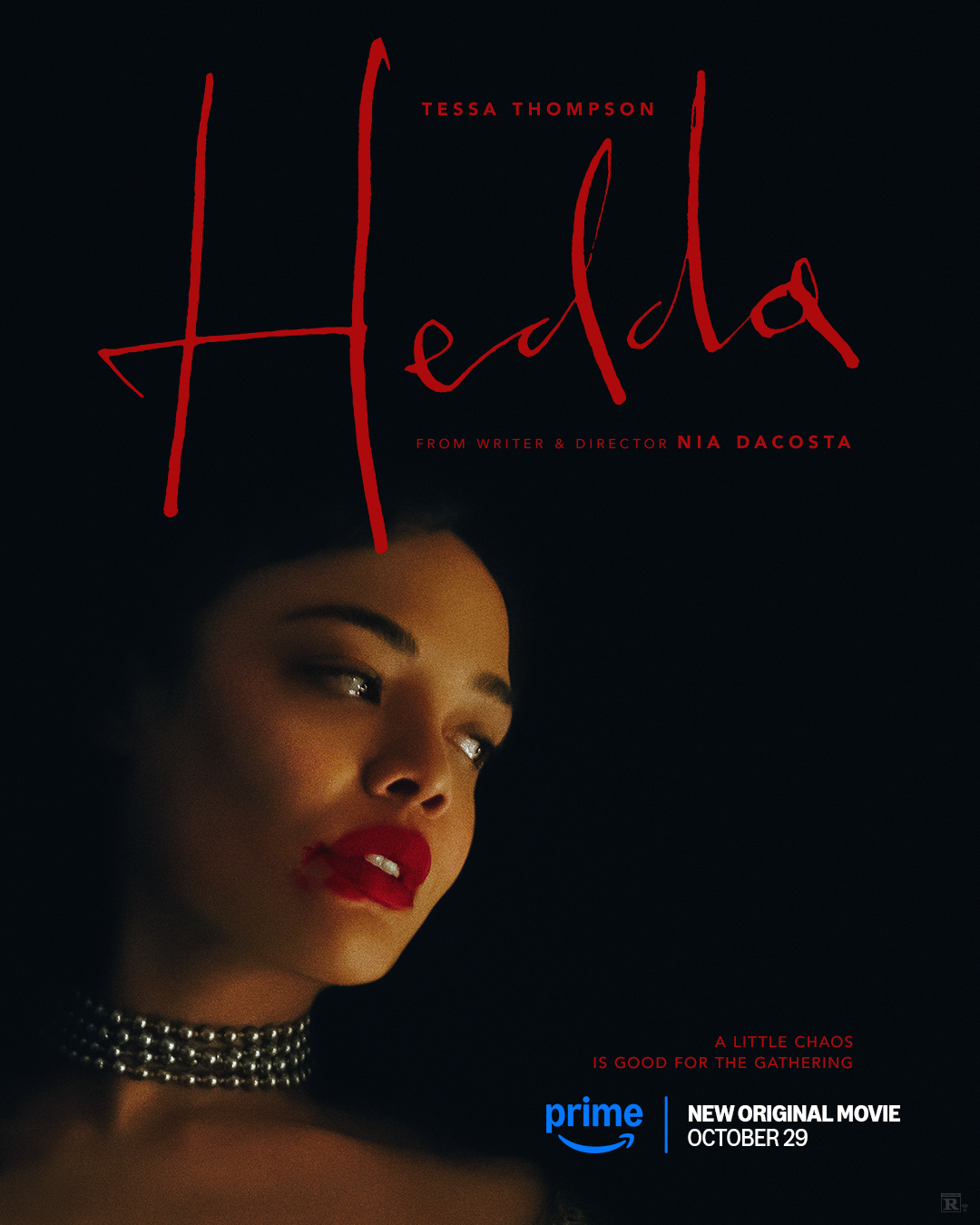 Eerste teaserposter van Hedda met Tessa Thompson door Nia DaCosta 