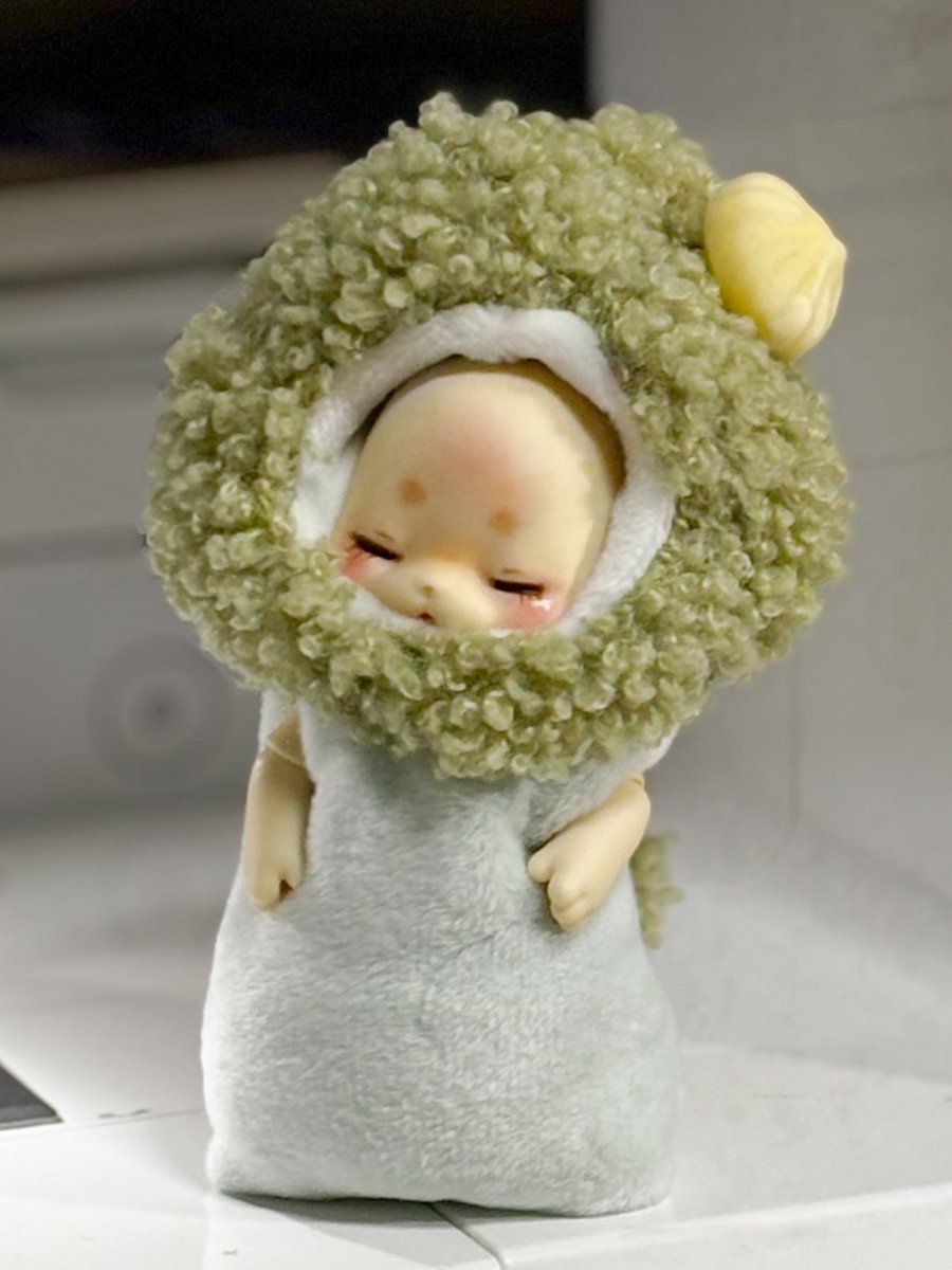 ブロッコリーきぐるみ🥦︎

今週末販売予定です！
※過去のものと色合いが変わります

#Kumukuku
#Cocoriang