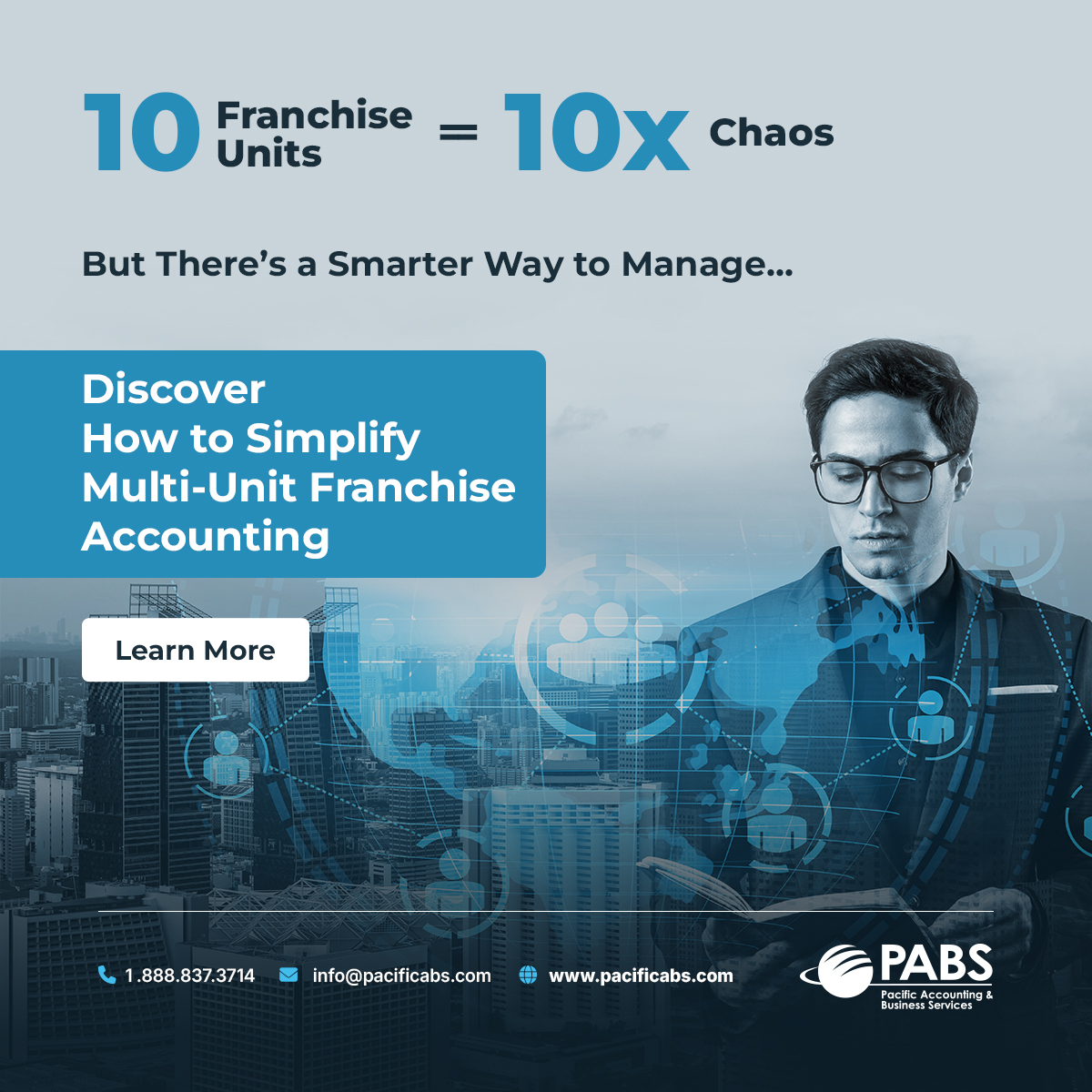 PacificABS's tweet image. Running 5, 10, or 20 franchise units? Your accounting should scale with you. From payroll compliance to shared costs—here’s how to simplify without slowing growth.  

Learn more👉zurl.co/soYiX

#FranchiseAccounting #MultiUnitFranchise #FranchiseGrowth #FranchiseSuccess