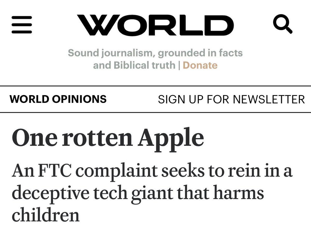Melissa_M818's tweet image. 🔥Great article by @WBLittlejohn. 

&quot;Apple has every incentive to do minimal vetting and to maximize the number of apps that are downloaded.&quot;

It’s time for accountability from @Apple.

#AppStoreAccountability #FTC
wng.org/opinions/one-r…