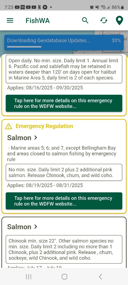 To all salmon fishermen the wdfw just fucked all of us.