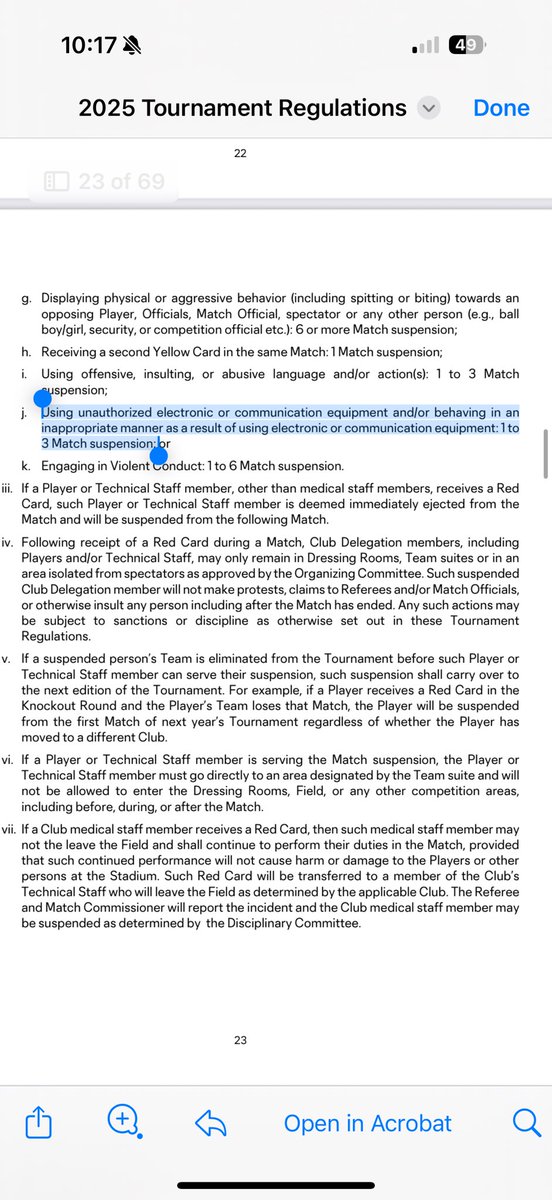 TaylorTwellman's tweet image. This is what it says in the @LeaguesCup guidelines found on mlssoccer.com