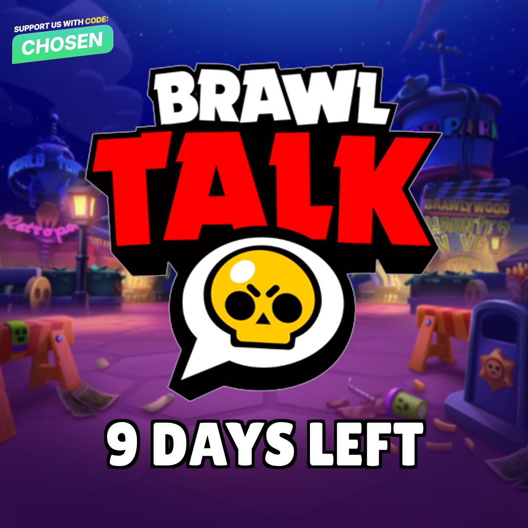 9 days until the next Brawl Talk! ⌛

#BrawlStars #BrawlTalk