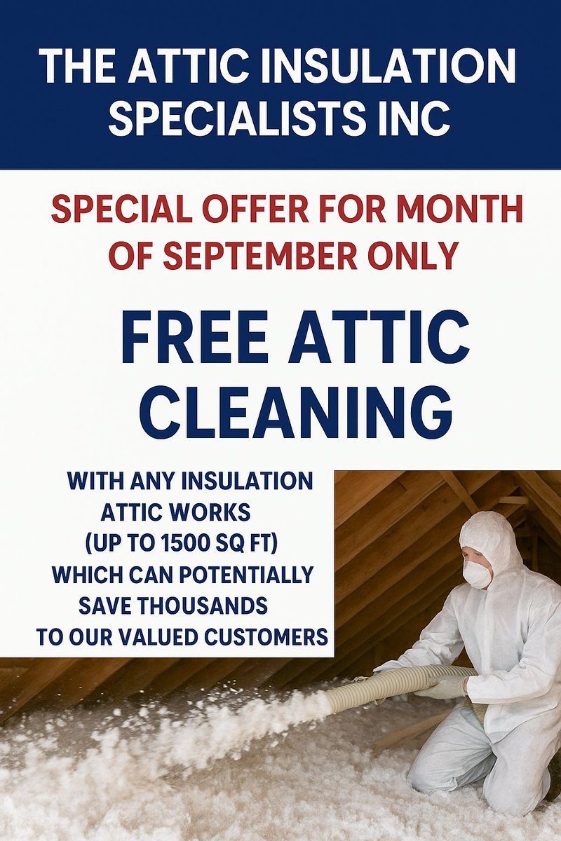 The Attic Insulation Specialists, Inc tweet media