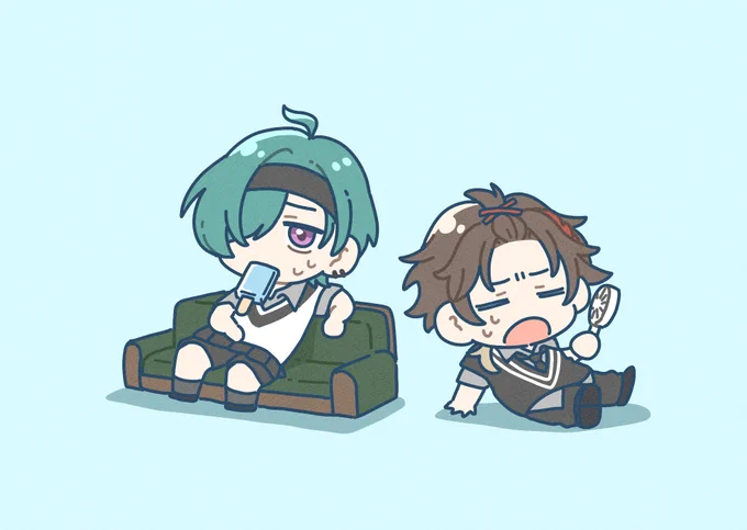 あぢー #七次元掲示板 #緑仙はやく見ろ #さ絵ぐさ