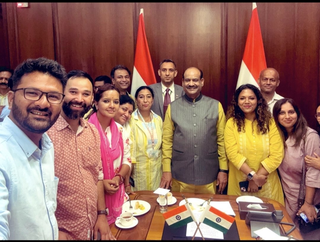 Piyush Mishra (@piyush_mi) on Twitter photo With the man who puts parliamentarians in their place , figuratively and literally.. with the honorable speaker of the lok sabha Om Birla ji. <a href="/mausamii2u/">Mausami Singh/मौसमी लखनवी</a> <a href="/aishvaryjain/">AISHVARYA JAIN</a> With the man who puts parliamentarians in their place , figuratively and literally.. with the honorable speaker of the lok sabha Om Birla ji. <a href="/mausamii2u/">Mausami Singh/मौसमी लखनवी</a> <a href="/aishvaryjain/">AISHVARYA JAIN</a>