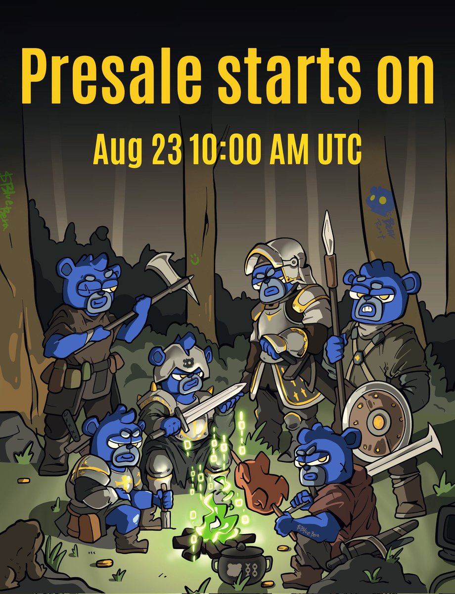 最近meme又大爆发了，群里被按头的熊链项目 @Beraroot 后天就要发币了！预售直接在官网进行。

很多人以为熊链废了，但最近他们生态币在悄悄拉盘，看样子后面还有大动作。名人币冲烂、土狗打废，最终还是得回归 模型+技术。

🔥 福利来了：
我申请到价值  $1000 的预售价$Bluebera，用来做空投抽奖！