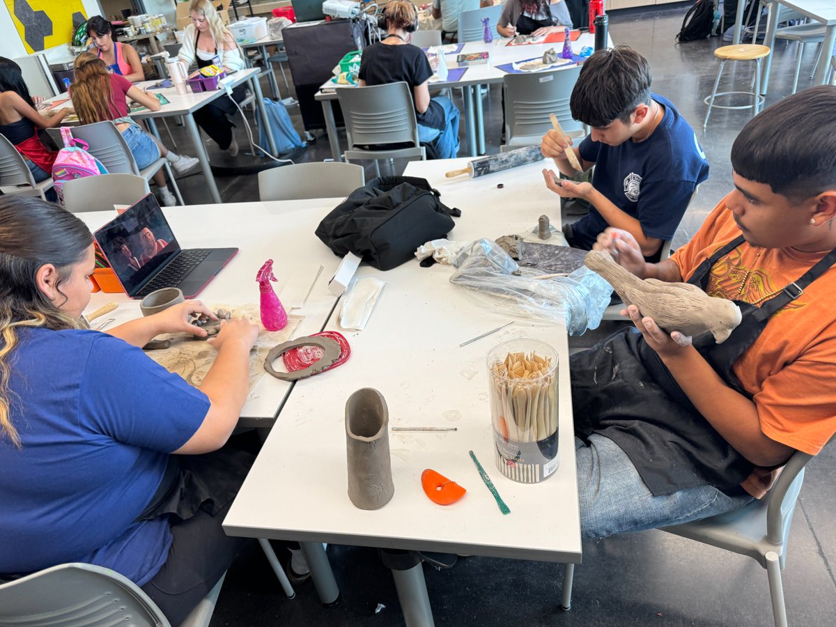 The Pottery class at Burges High School has started crafting their next masterpiece! Stay tuned to see their final creations. 🌟🎨

Join us every Monday!
⏰ 4:30-5:30pm
🏫 Burges High School
📍 Art Room A104

More info ➡️ episd.org/healthyliving 

#ItStartsWithUs
