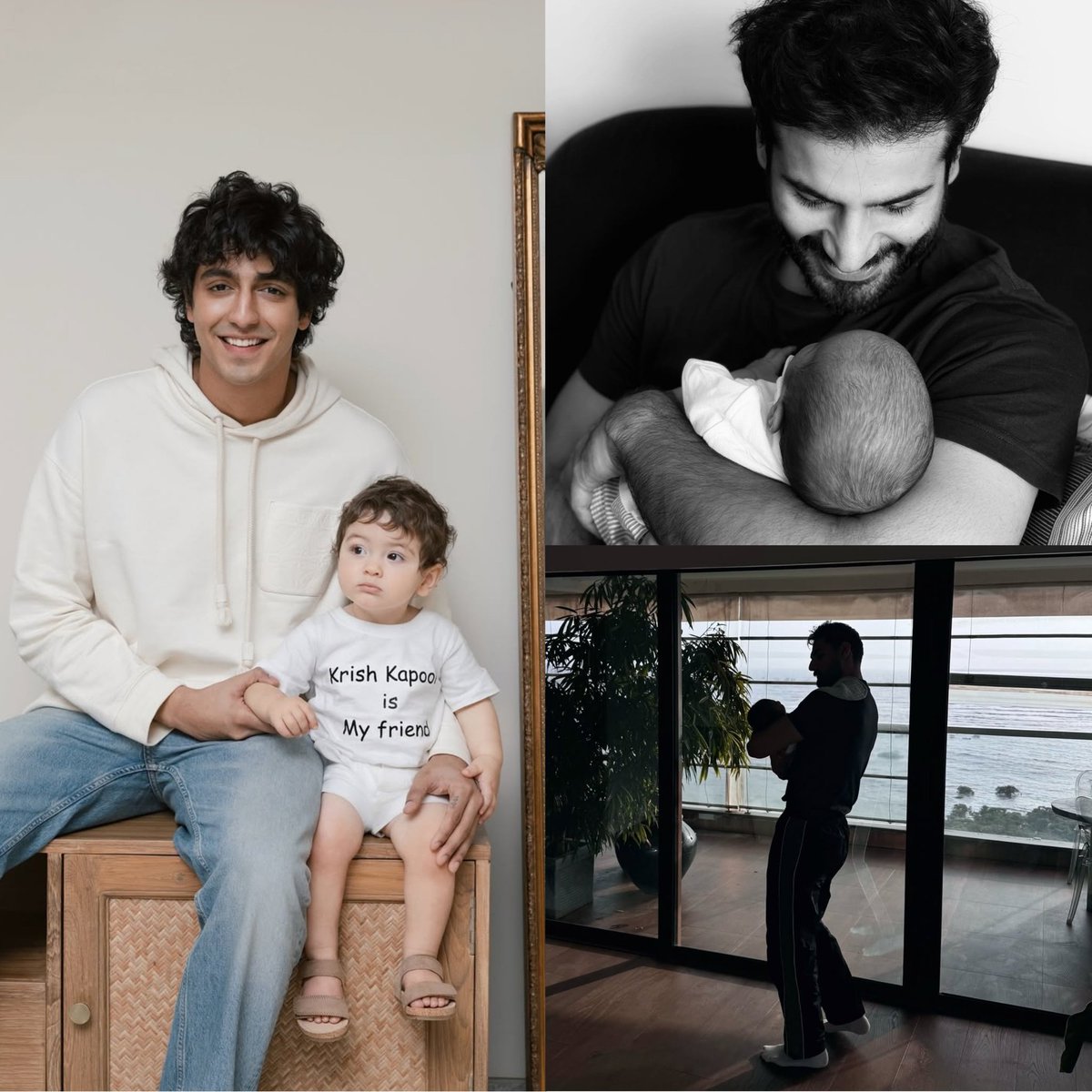 tellychakkar's tweet image. Say Hello! to the coolest Mamus in town 😎
#KaranTacker #AhaanPandey #AhanShetty