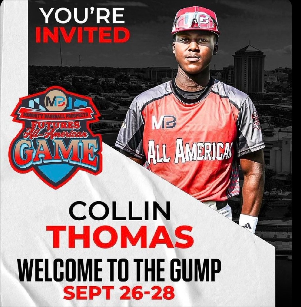 GBSA RAYS BASEBALL (@gbsarays) on Twitter photo Congrats 2 <a href="/GBSARays/">GBSA RAYS BASEBALL</a>/<a href="/premier_sox/">GeorgiaPremierSox</a> 2027 MIF COLLIN THOMAS on being invited to the <a href="/MBPTakeover/">Minority Baseball Prospects</a> All-American game. This young is one of the purest defenders up the middle. Plus runner & plus-plus arm to stay at the SS position coaches. <a href="/AuburnBaseball/">Auburn Baseball</a> <a href="/KSUOwlsBaseball/">Kennesaw State Baseball</a> <a href="/FSUBaseball/">FSU Baseball</a> Congrats 2 <a href="/GBSARays/">GBSA RAYS BASEBALL</a>/<a href="/premier_sox/">GeorgiaPremierSox</a> 2027 MIF COLLIN THOMAS on being invited to the <a href="/MBPTakeover/">Minority Baseball Prospects</a> All-American game. This young is one of the purest defenders up the middle. Plus runner & plus-plus arm to stay at the SS position coaches. <a href="/AuburnBaseball/">Auburn Baseball</a> <a href="/KSUOwlsBaseball/">Kennesaw State Baseball</a> <a href="/FSUBaseball/">FSU Baseball</a>