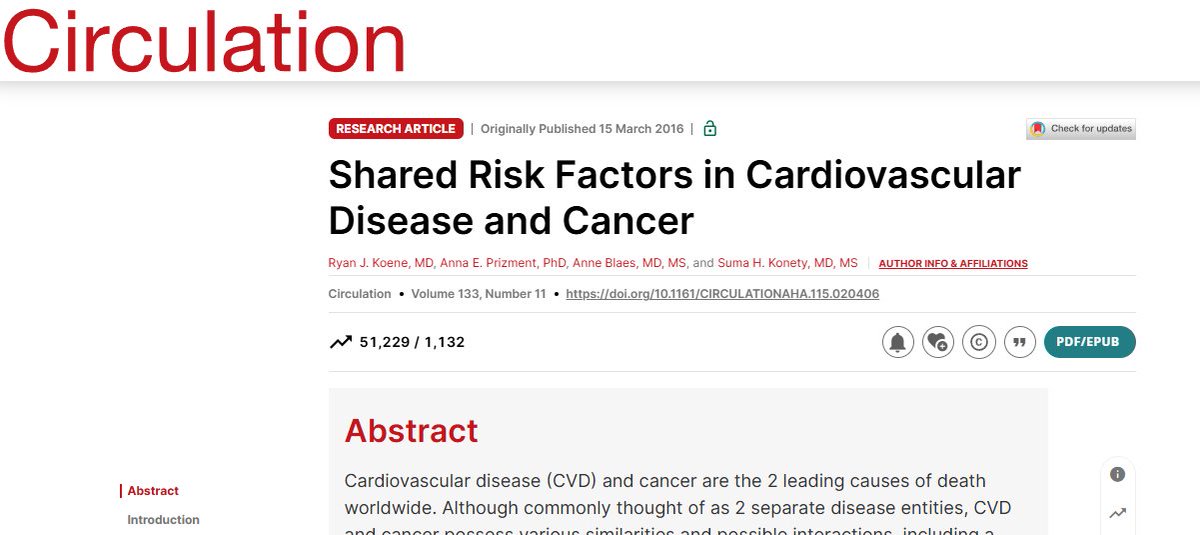 avirupguha's tweet image. Excited for this #JACCCardioOnc Special with excellent articles by several colleagues. Thank you, @DrBonnieKy, for yet another master class. Special thanks to #SumaKonety to recreate the 2016 classic (cited over 1100 times), and happy to participate in it with @BlaesAnneMD…
