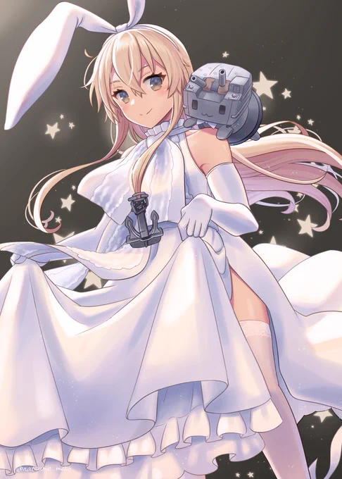 トリミングしてないドレス島風見つけていじってたら楽しくなっちゃったやつ