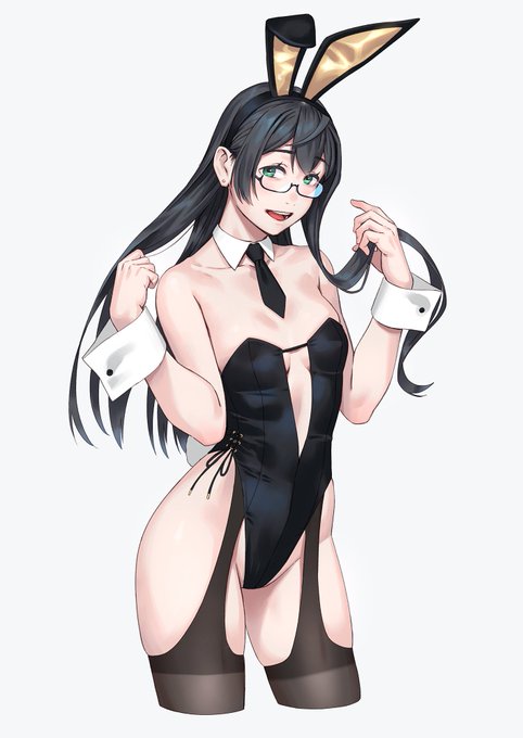 珍しくバニーの日に合わせて描いてた。 