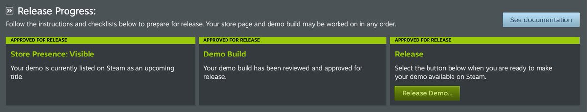 doing one final round of testing before making the demo public