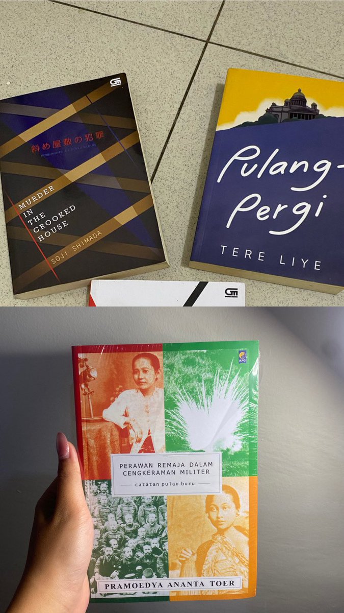 marikitajoki's tweet image. WTS novel, yang mau tanya tanya bisa dm, dan ini semua bisa co di 🍊 yawww😍🥹💕🙌🏻❤️

-murder in crooked house 60k PRELOVED
-pulang pergi 55k PRELOVED
-perawan remaja 50k SEALED

#wtbnovel #wts #zonauang #zonajajan