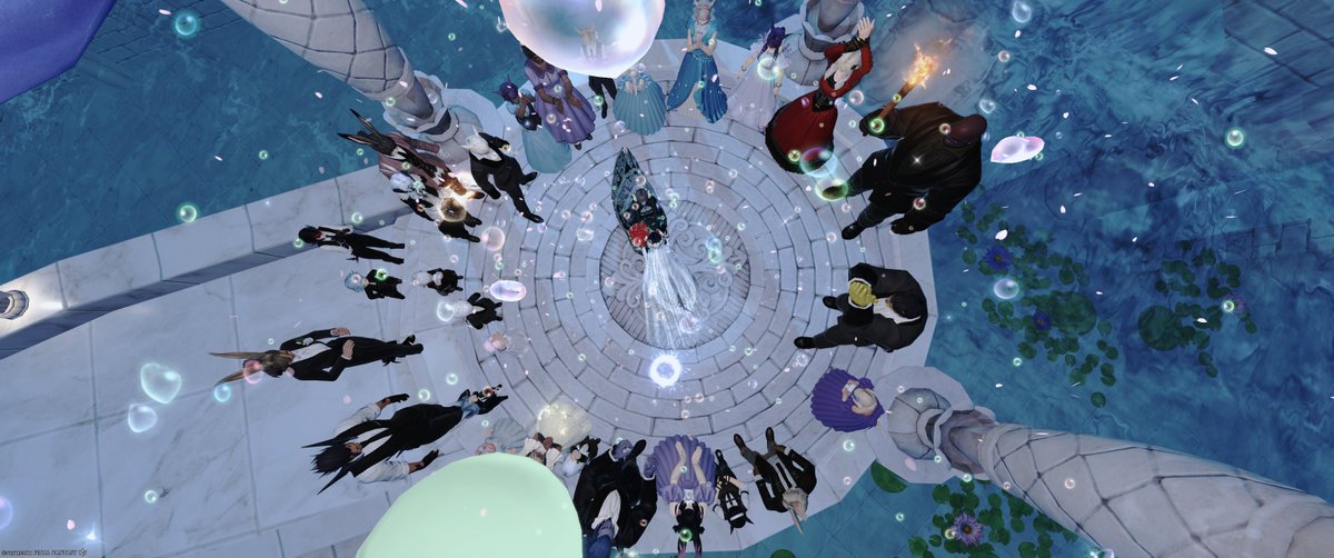FlanSnowymoon's tweet photo. エターナルバンドしました
参列してくれたみんなありがと！！
FF14からは極マウントというご祝儀を頂きました(気のせい)
アニバンはまた違う特別なものになるといいね～✌️ https://t.co/yoDd1dJ9Uv