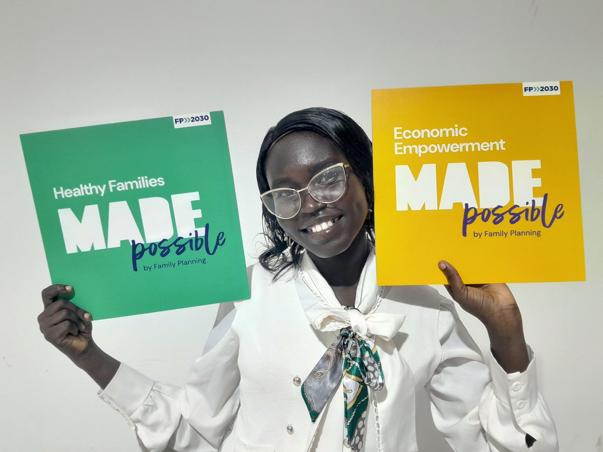 AfriYAN_SSD's tweet image. Providing education, resources, and support for family planning and reproductive health, FP2030 helps individuals and families make informed decisions about their sexual health and have greater control over their lives. 

#MADEPossible #FP2030 #HealthFamily
