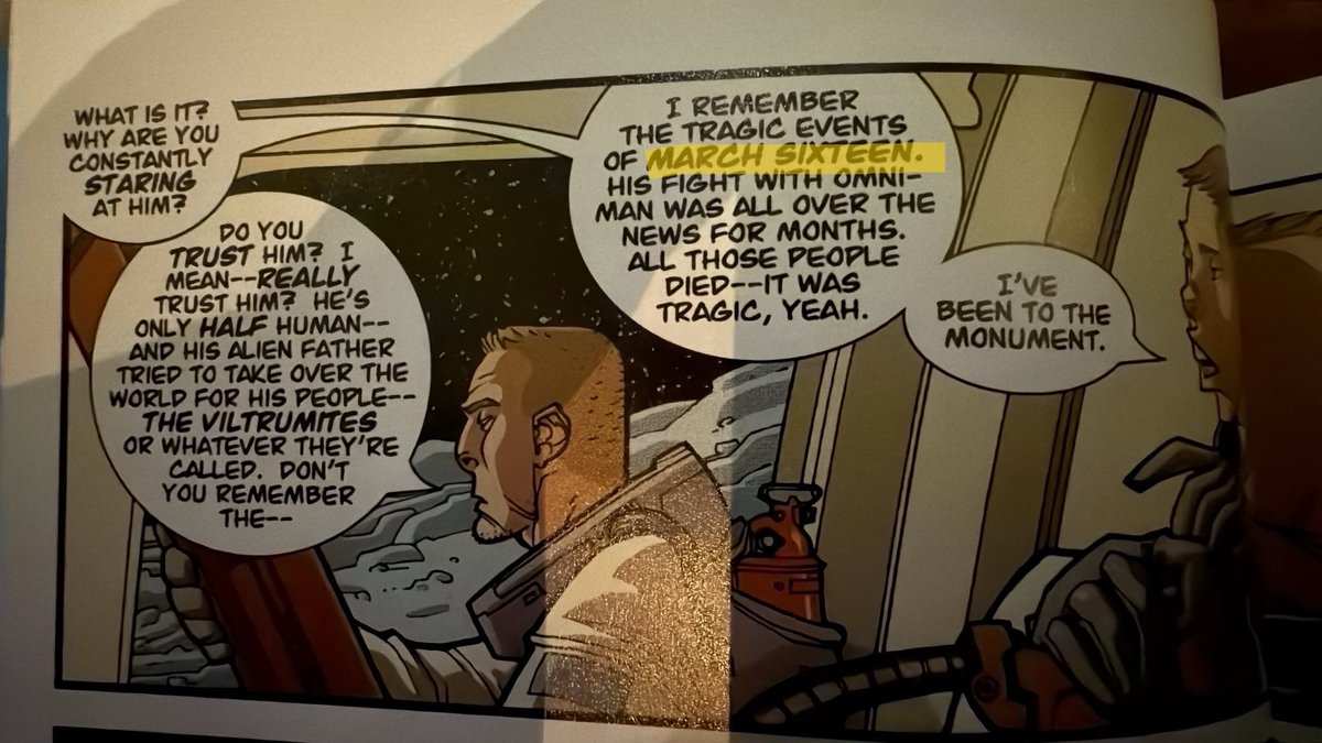 Z_Dahnke's tweet photo. @RobertKirkman Good sir!! I know I’m waaay behind, but does March 16 have any significance to you? I only ask, cause it my bday, so that was cool to see this morning whilst reading. https://t.co/gQk0tZrIRa