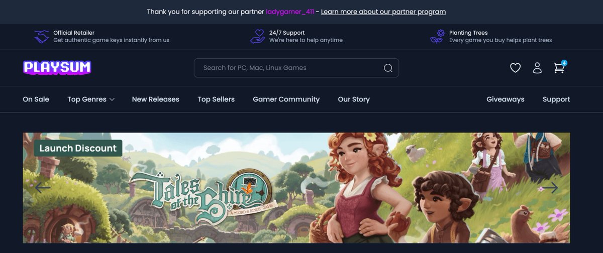 Lets_Playsum's tweet image. Playsum Partners can now grab affiliate links instantly from product pages. Just click 'Copy Link' from the banner at the top to share. Sales within 30 days credit to you. Shoppers will also see your username so they know they’re supporting you💜
#partnerprogram #twitchstreamer