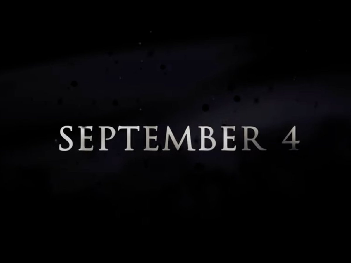 September 4th. IT'S FINALLY HERE AAAAAAAAA