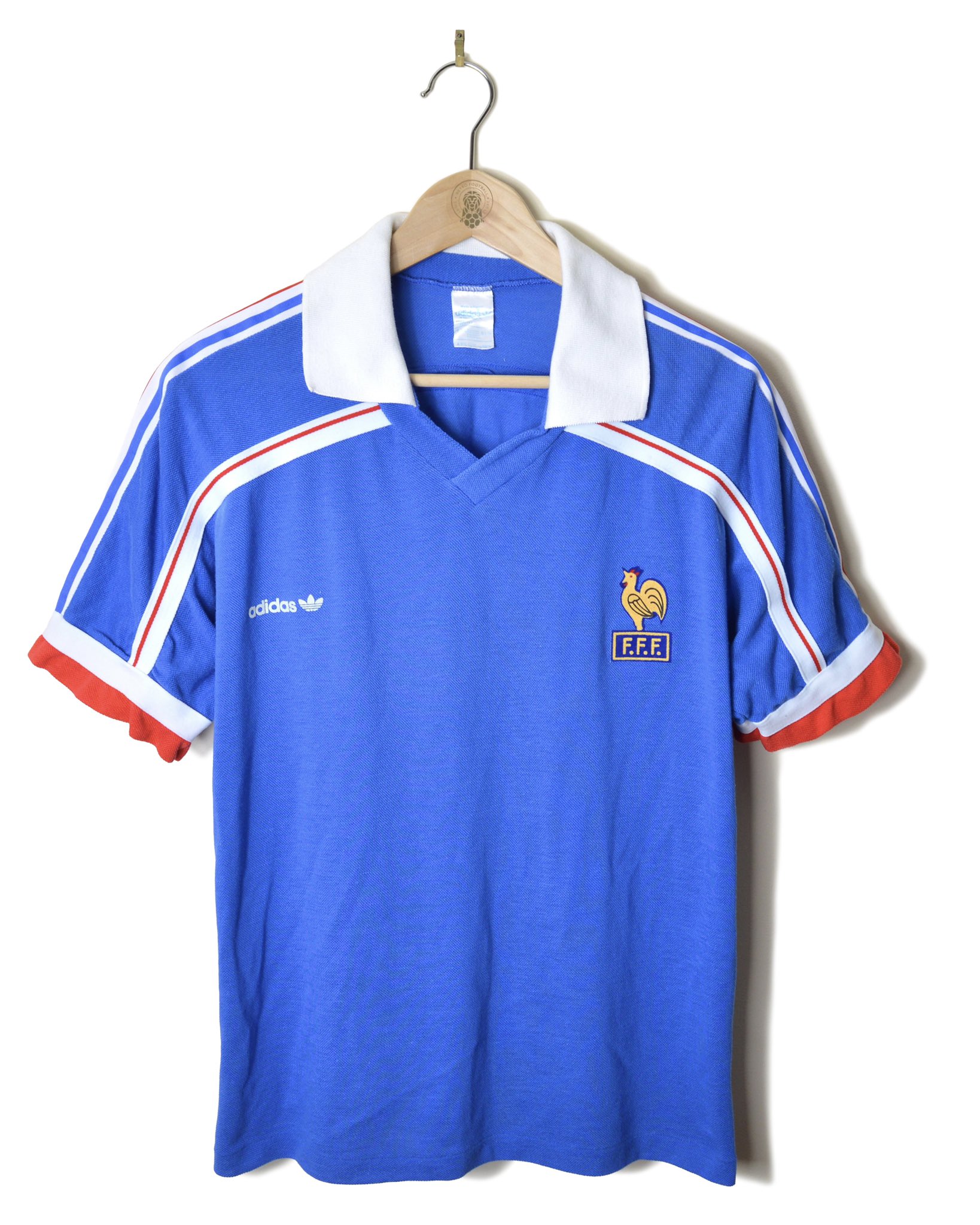 1986 メキシコW杯 adidas フランス代表 半袖1st復刻ユニフォーム 1986 メキシコW杯 adidas フランス代表 半袖1st復刻ユニフォーム