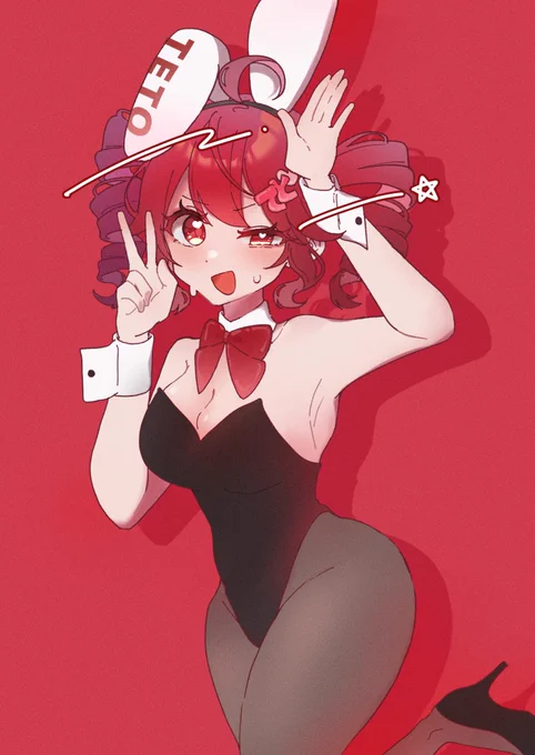 即席 #バニーの日2025 ウインク出来てないですよ