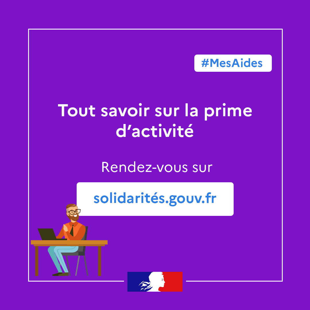 #MesAides | Connaissez-vous toutes les aides liées à votre situation ? Retrouvez tout ce qu'il faut savoir sur la prime d’activité sur ➡ swll.to/AbuJU