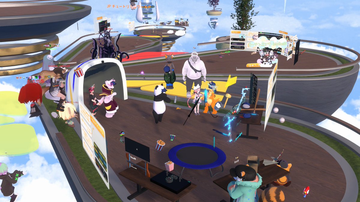 reo_oroshi's tweet image. resonite軽くなった記念の初心者案内会に行ってきた！
あむさんのセッションで初心者案内の様子を写真撮りまくり、キョダイすらさんめちゃかわいすぎ。
たのしかった～！ #resonite