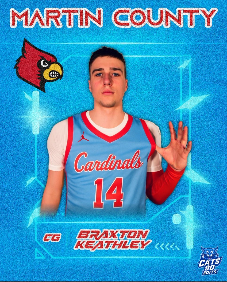 Martin County Boys Basketball (@mchs_bb) on Twitter photo Cardinal Nation welcomes Kentucky’s leading scorer and 3⭐️ <a href="/BraxKeathley/">Braxton Keathley</a> to the family! He is the state scoring leader in ppg (34.4) free throws (92.3%), and field goals made. He has 2000+points and 500+ rb on his career with 6 D-1 offers!
Graphic by <a href="/CatsBy90edits/">CATS BY 90 Edits</a> Cardinal Nation welcomes Kentucky’s leading scorer and 3⭐️ <a href="/BraxKeathley/">Braxton Keathley</a> to the family! He is the state scoring leader in ppg (34.4) free throws (92.3%), and field goals made. He has 2000+points and 500+ rb on his career with 6 D-1 offers!
Graphic by <a href="/CatsBy90edits/">CATS BY 90 Edits</a>