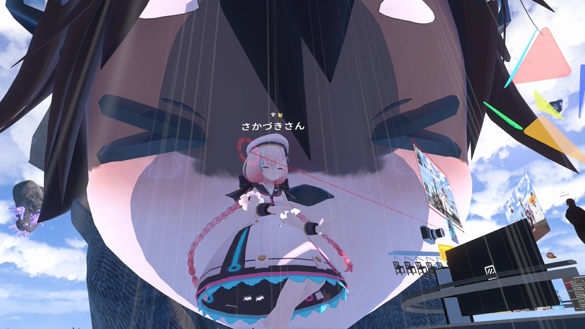 reo_oroshi's tweet image. resonite軽くなった記念の初心者案内会に行ってきた！
あむさんのセッションで初心者案内の様子を写真撮りまくり、キョダイすらさんめちゃかわいすぎ。
たのしかった～！ #resonite