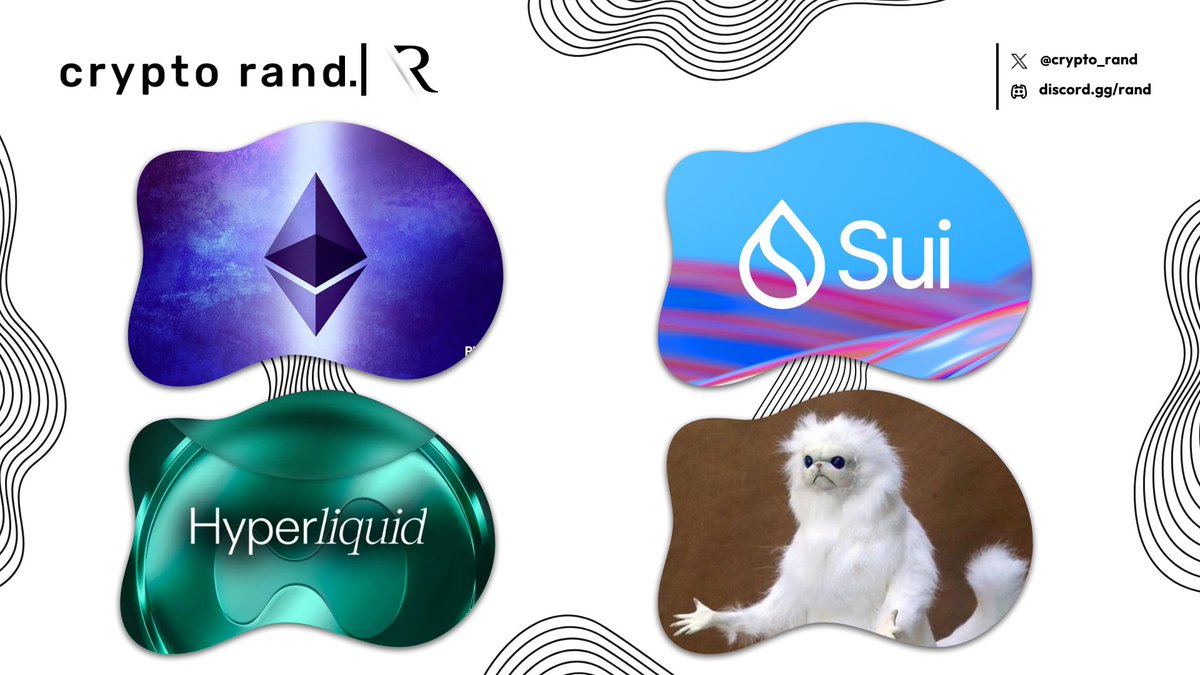 ⚔️ Which of the following will reach a new All Time High first?

🔸 $ETH 🔸 $SUI 🔸 $HYPE 

I read you 👇