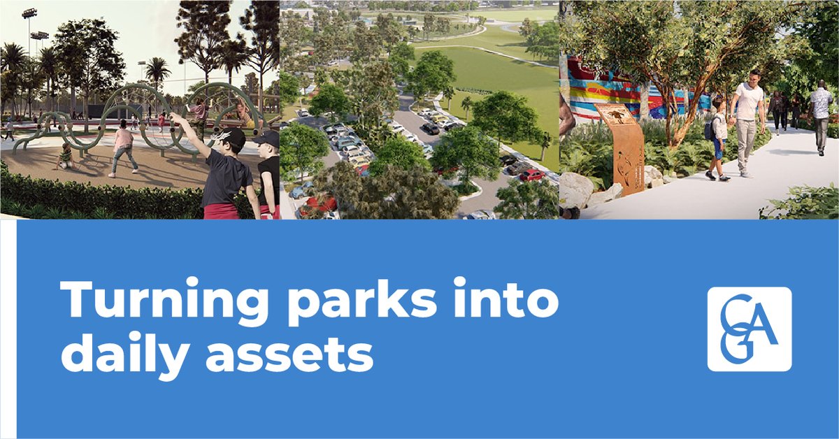 CGA_Solutions's tweet image. Parks should do more than host games. At Guy Davis, CGA designed trails, gathering spots, and nature-based drainage to serve the community every day. 🌲 Read the full case study: hubs.la/Q03B8g9v0 #CGA85Years