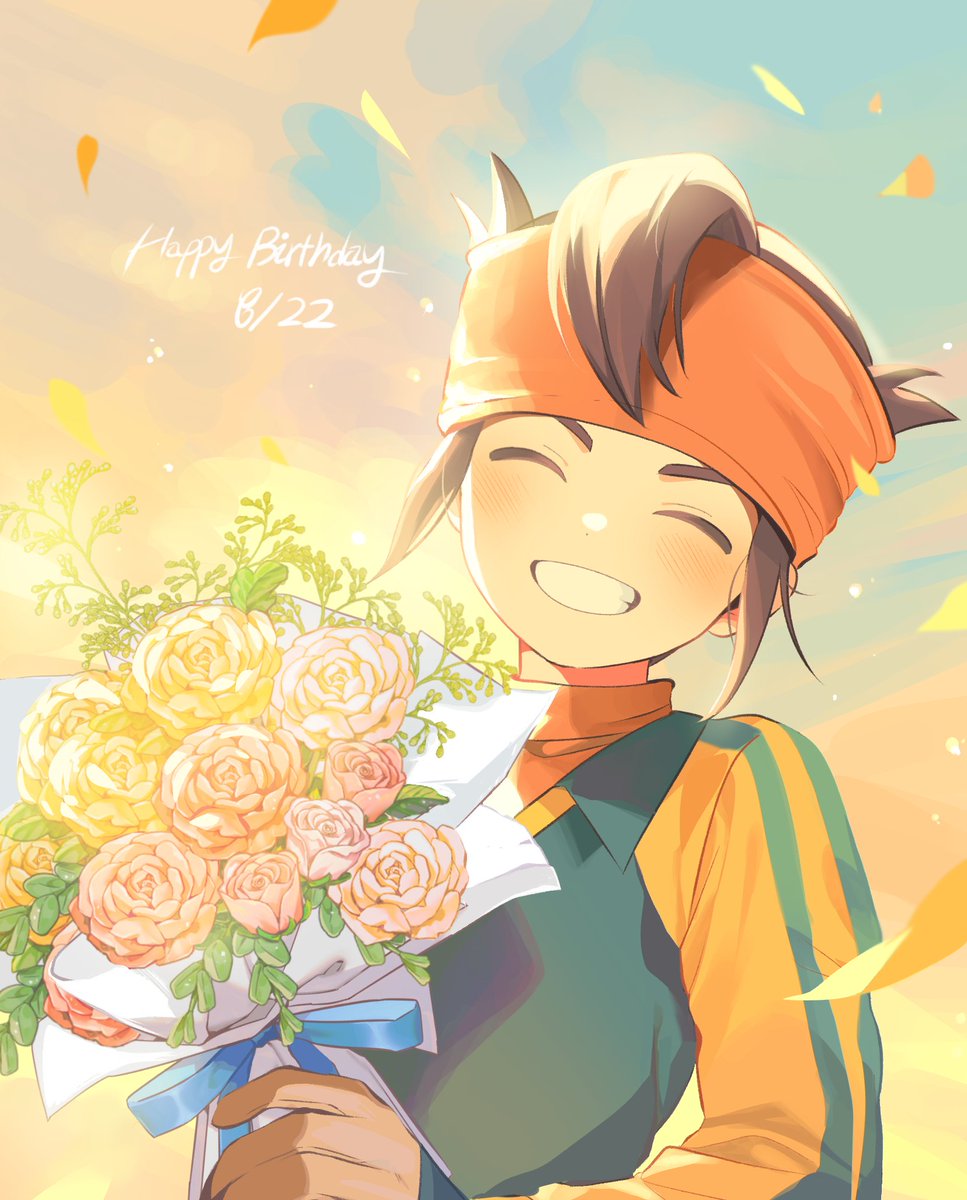 #イナズマイレブン17周年 
#円堂守誕生祭2025
#円堂守生誕祭2025
おめでとうー！！🧡🧡