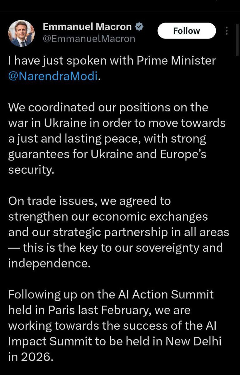 GPoliticshub's tweet image. ☎️ &quot;Modi &amp;amp; Macron Dial In on Global Crises!&quot;

PM Modi and French President Macron held a phone call to discuss the ongoing Ukraine war and rising tensions in West Asia. Strategic cooperation in focus.

#ModiMacron #IndiaFrance #UkraineCrisis #WestAsia