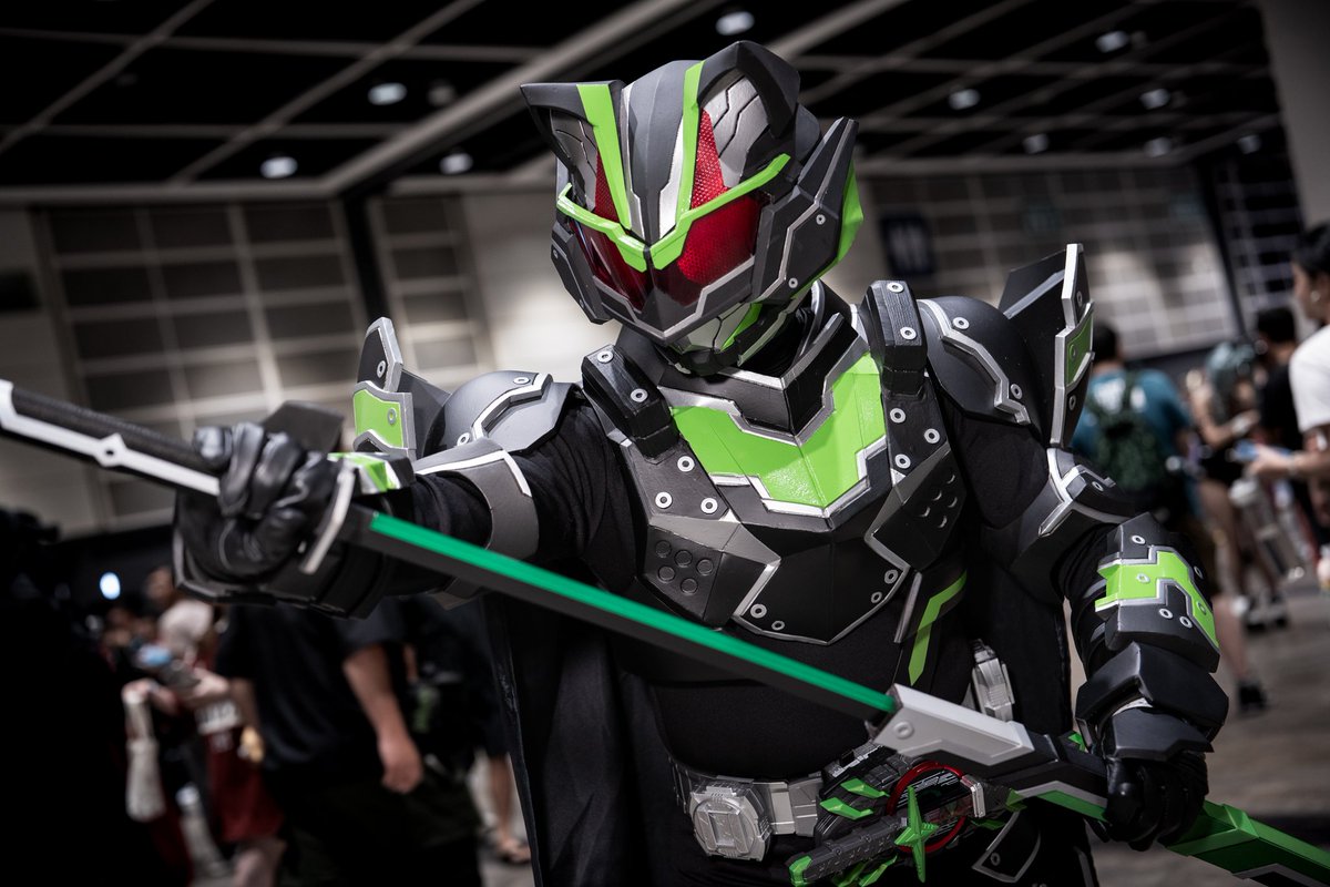 KmanYeung's tweet photo. 私として仮面ライダータイクーンブジンソード  於 ACGHK 2025

#kamenrider 
#kamenridercosplay
#kamenridercosplayer
#hkcosplayer
#動漫節 #香港動漫電玩節
#幪面超人Tycoon #假面騎士太狸
#樱井景和 #佐藤瑠雅 #RyugaSato
#仮面ライダータイクーンブジンソード
#特撮好きの人と繋がりたい https://t.co/6SKOEaERW7