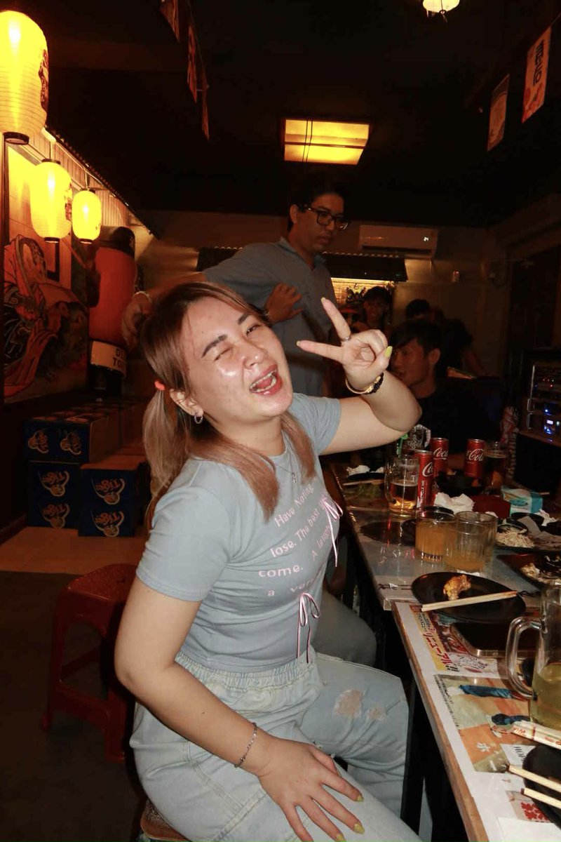MayAthena2's tweet photo. Last night vibes 🍸✨ Chilled at Dear Tokyo Bar then ended the night at Safe House Club — good drinks, good music, good company 🖤 #NightOut #chillnight https://t.co/bcxpsRoxL7