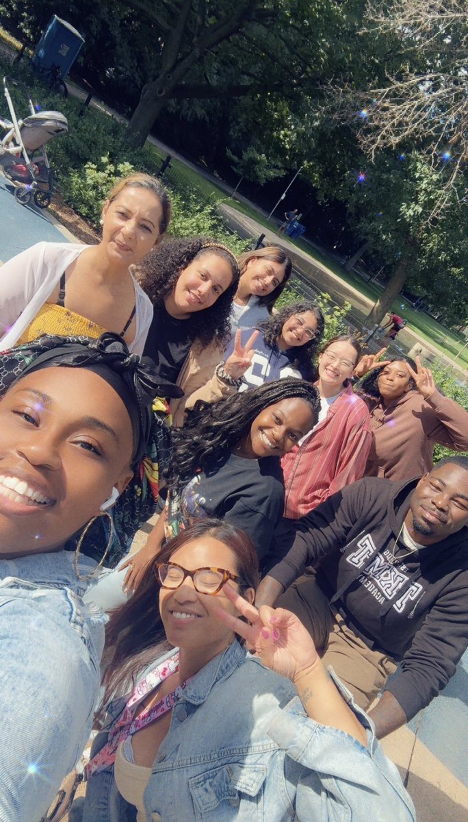 On a side quest with some moms