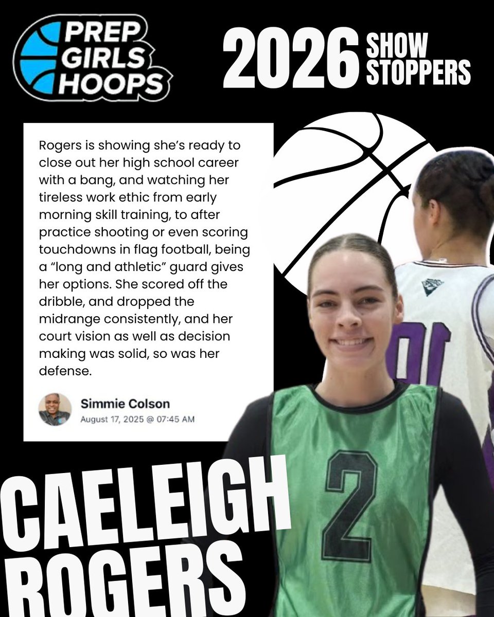 Caeleigh Rogers (@caeleighrogers) on Twitter photo ๐ Grateful for the evaluation and support from <a href="/girlzprepreport/">Girlz Prep Report</a> โ someone whoโs been following my journey since middle school! ๐ Iโve always respected him, and itโs such a joy to compete in front of him. I honestly light up every time I see him at events. Thank you for ๐ Grateful for the evaluation and support from <a href="/girlzprepreport/">Girlz Prep Report</a> โ someone whoโs been following my journey since middle school! ๐ Iโve always respected him, and itโs such a joy to compete in front of him. I honestly light up every time I see him at events. Thank you for