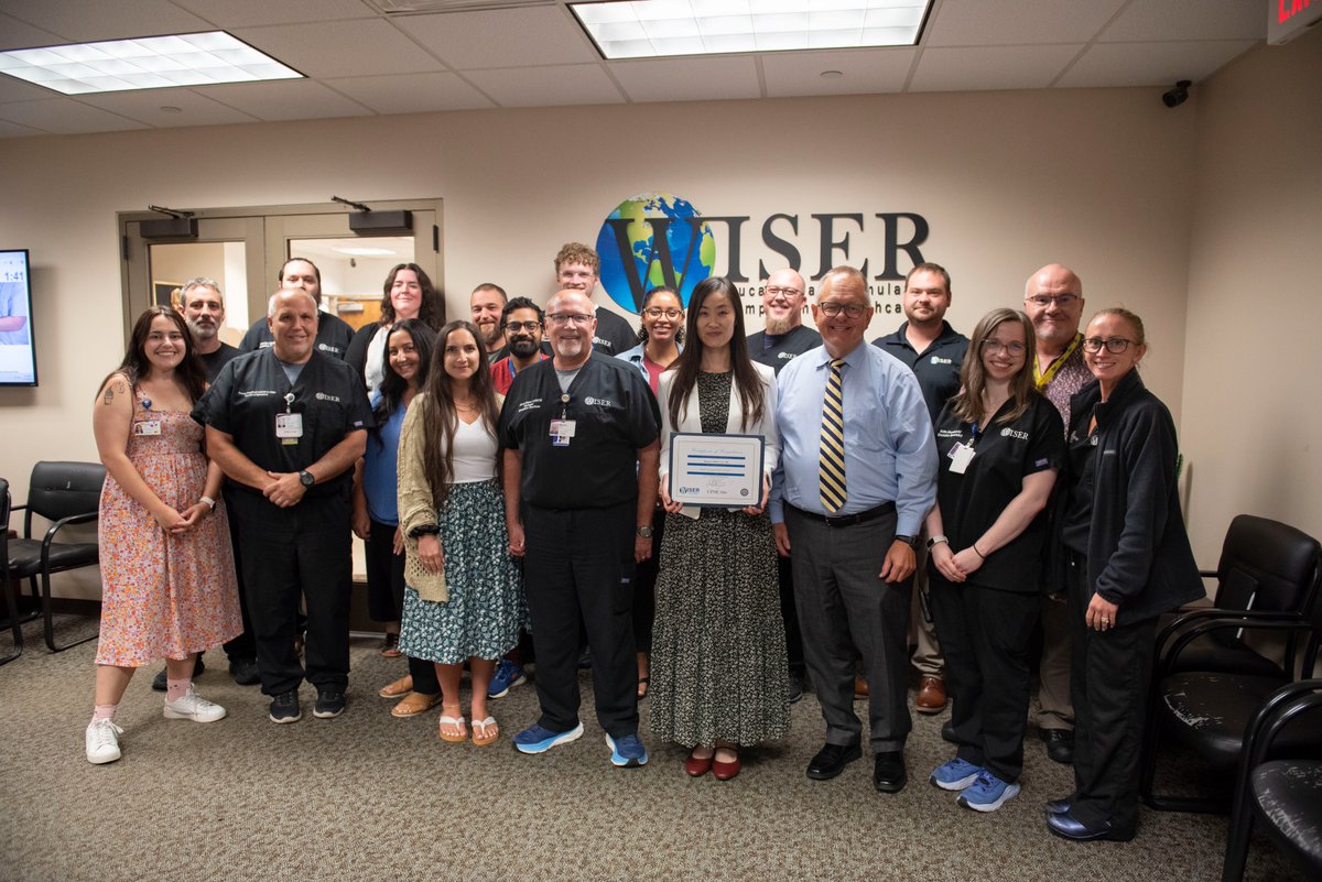 WISER (@wisersim) on Twitter photo It's time to say goodbye to Visiting Scholar, Dr. Wenyun (Blair) Tan! 
Over the past three months, Dr. Tan has worked alongside our team to learn more about simulation center management. 
wisersimulation.org/fellowship-pro… It's time to say goodbye to Visiting Scholar, Dr. Wenyun (Blair) Tan! 
Over the past three months, Dr. Tan has worked alongside our team to learn more about simulation center management. 
wisersimulation.org/fellowship-pro…