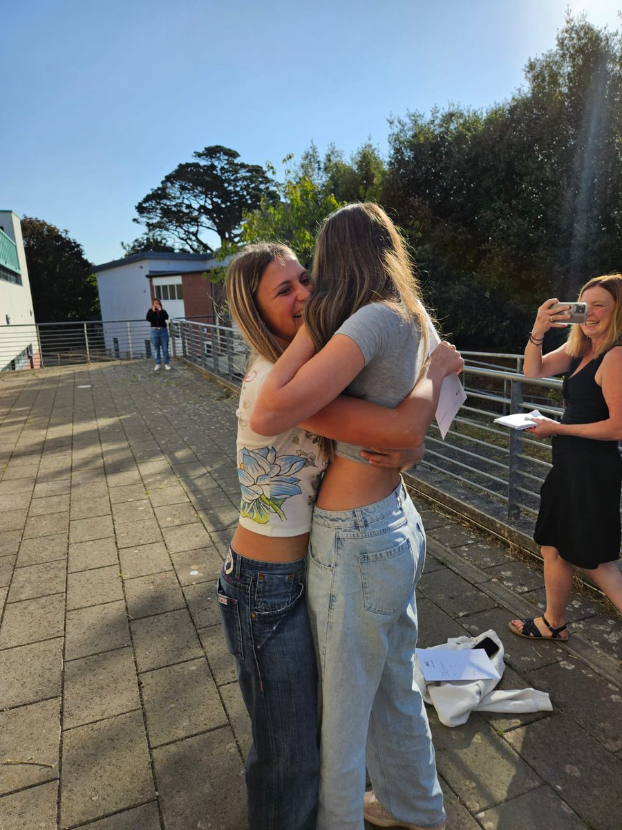 Well done to everyone who collected their GCSE results today <a href="/TCSExeterRoad/">Teignmouth Community School</a>!

All of the hard work and dedication that you have put in is reflected in the results you achieved. Good luck for your next steps, wherever they may take you.