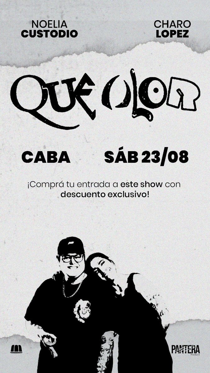 MIENTRAS TANTO... te esperamos este sabado para hacer que olor en vivo.Veni a pasarte 15 pueblos con nosotras.Solo en PASEO LA PLAZA &lt;3