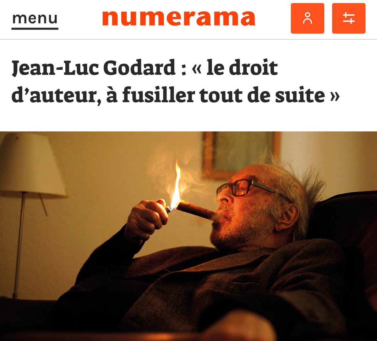 Sans vol, l’histoire de la musique n’existerait pas. Celle(s) du cinéma encore moins.
Courage, volez.