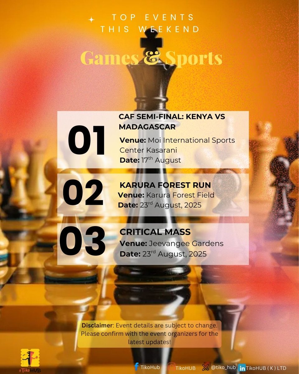 🚨Top Events this Weekend🚨