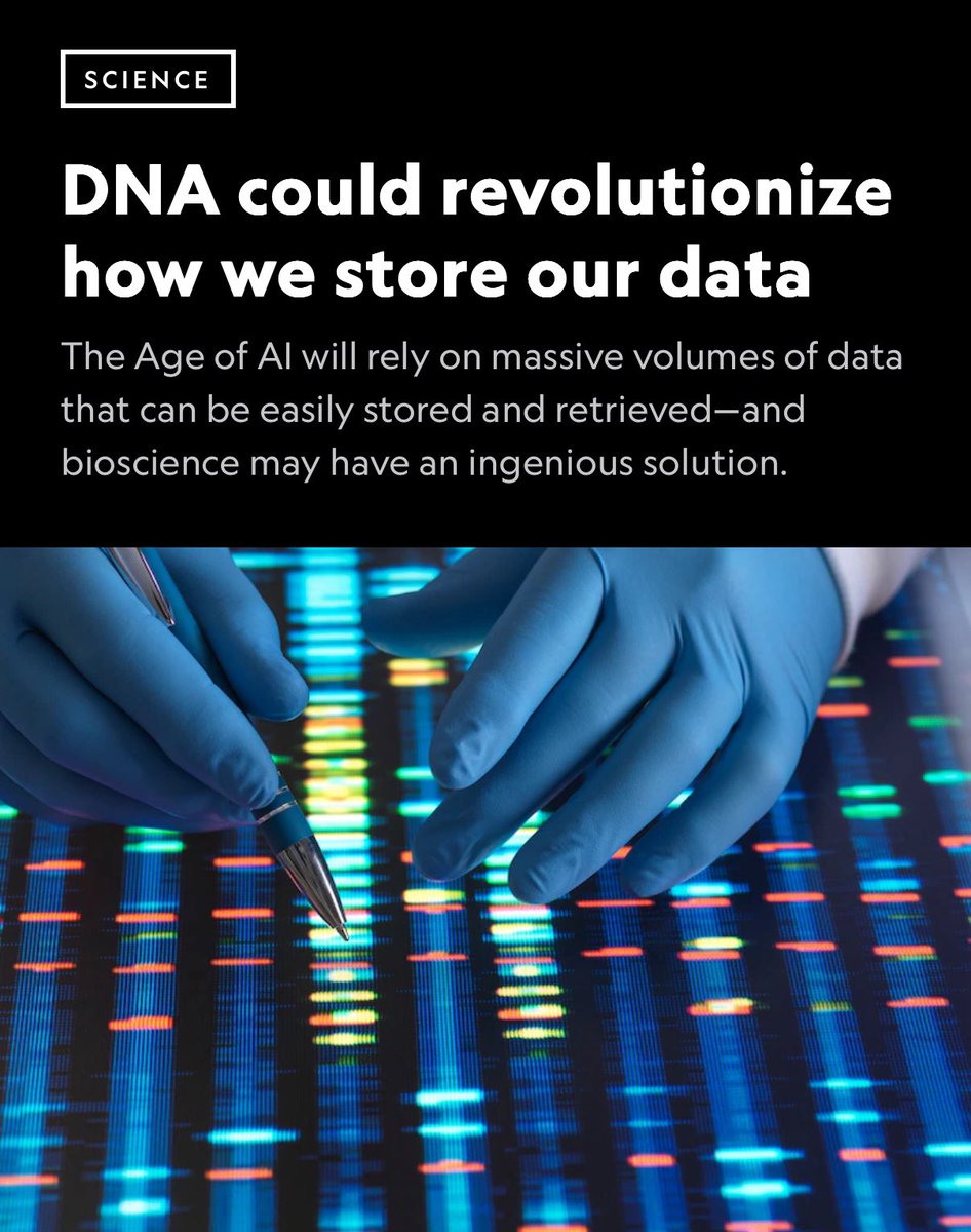 DNA Data Storage Alliance tweet media