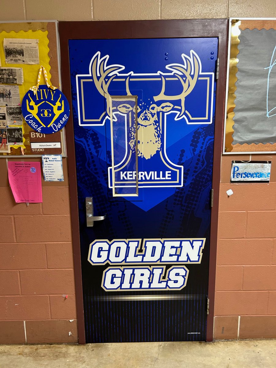 💛💙 Kerrville Tivy HS just got a full-on glow up! From entrance wraps to wall-window combos, the Antlers are making a statement before the bell even rings.
Because around there… TFND—Tivy Fight Never Dies. <a href="/THSGoldenGirls/">Tivy Golden Girls</a> <a href="/TIVYHS/">Tivy HS</a> <a href="/TFNDFootball/">Tivy Football</a> <a href="/kerrvilleisd/">kerrvilleisd</a> #BrandYourSchool