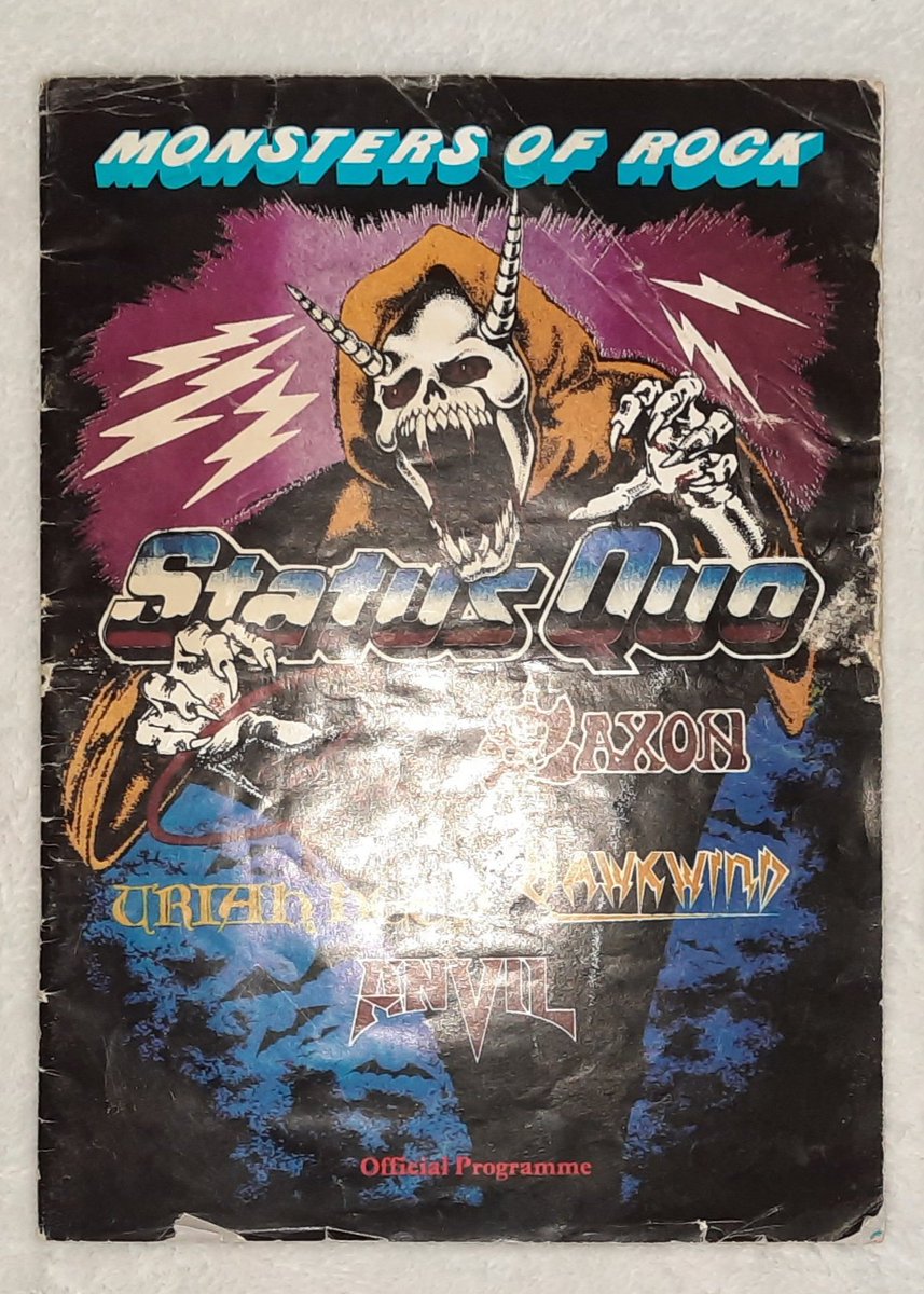 Raygriff62's tweet photo. @MonstersOfRock I was there.
Still got mine. https://t.co/SXQvWeAyWa